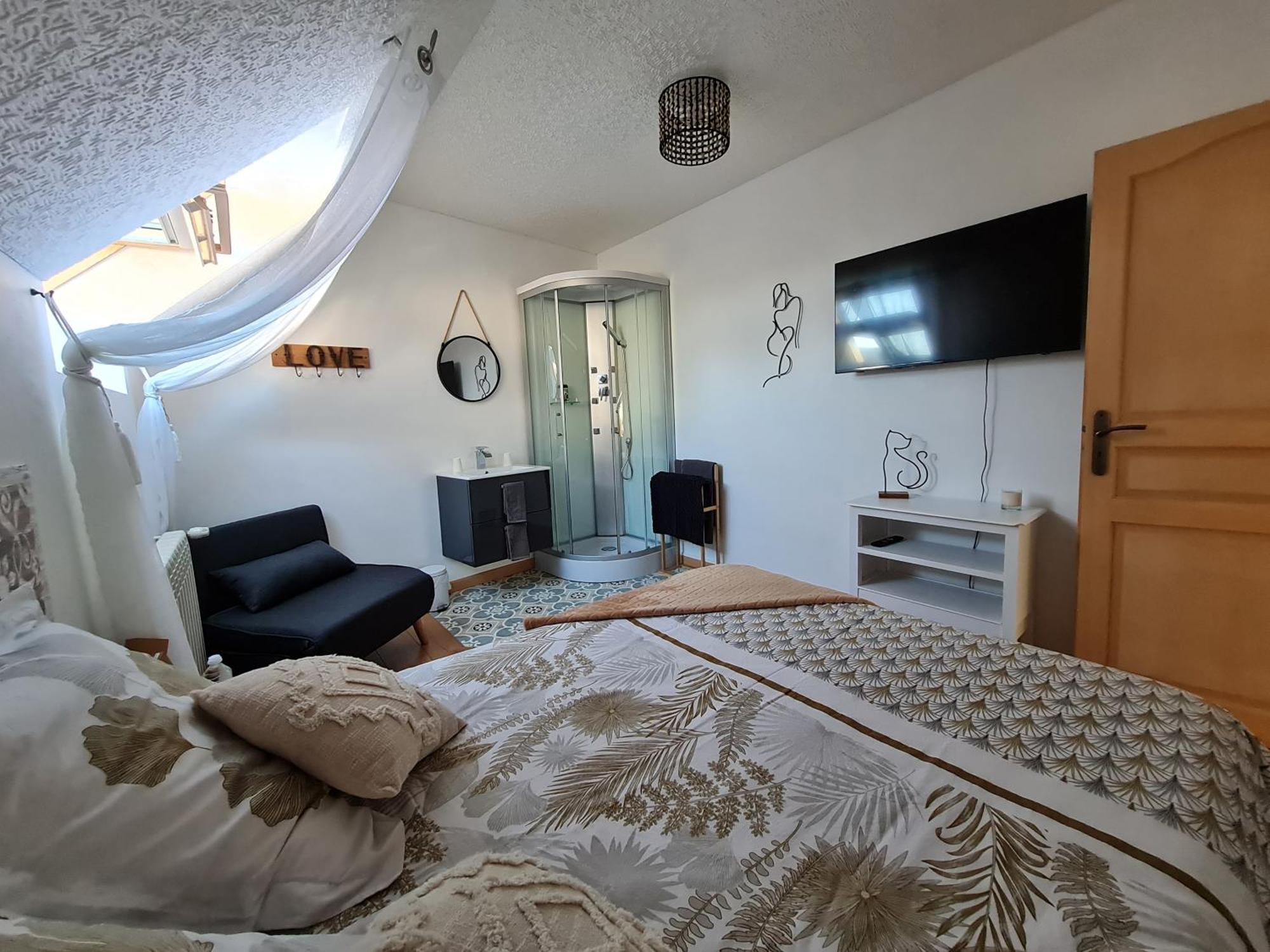 Bed and Breakfast Chez Malia Saint-Nicolas-des-Motets Exterior foto